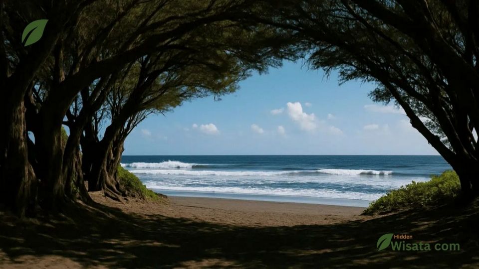 Keindahan Pantai Goa Cemara